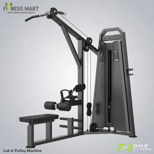 Heavy-Duty Lat Pulldown with Seated Row Machine DHZ E3085ALK