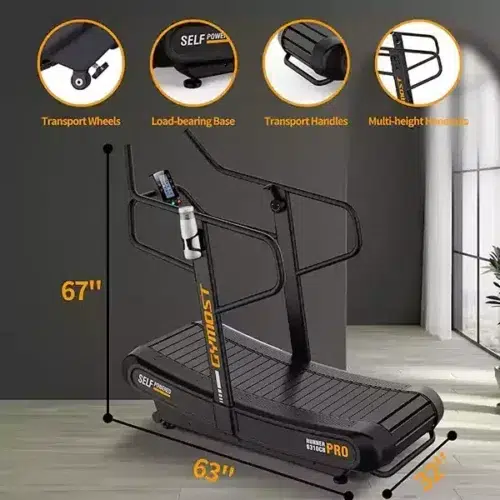 Gymost Self Powered Runner Pro-6310CB - Image 2