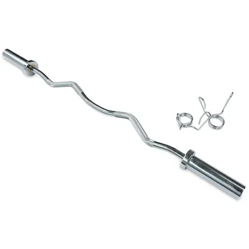 Olympic EZ Bar 4 Feet-Silver