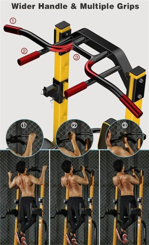Buy Online HAKENO Power Tower Dip Station Pull-Up Bar - Image 6