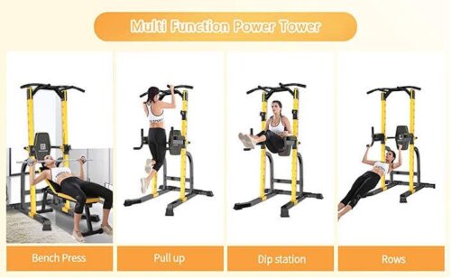 Buy Online HAKENO Power Tower Dip Station Pull-Up Bar - Image 2