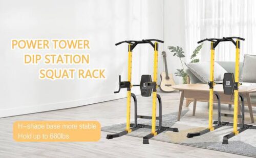 Buy Online HAKENO Power Tower Dip Station Pull-Up Bar - Image 10