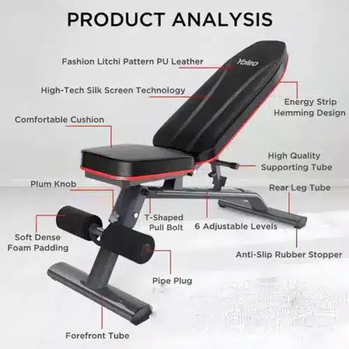 DDS Adjustable Weight Bench - Image 2