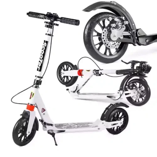 Urban Aluminum alloy adult Scooter Hand Brake Adult Kick Scooter For Sale - Image 2