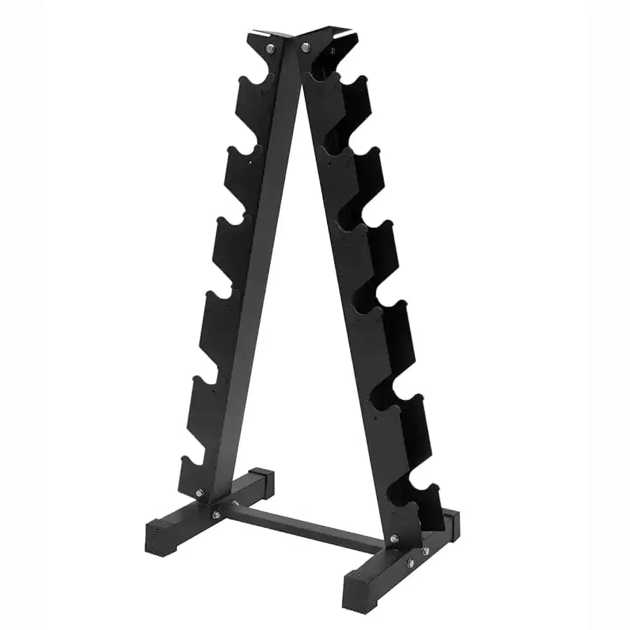 Multi- Function Dumbbell Rack for Safe & Easy Gym Dumbbell Storage 12 Pcs 6 Pairs