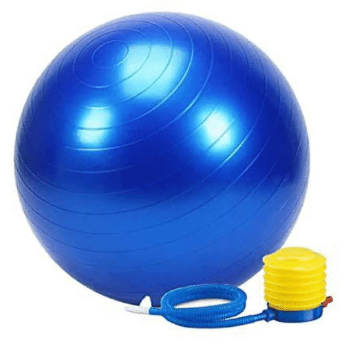 Durable PVC Yoga Ball for Home Gym-75cm- Plain