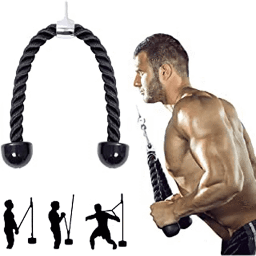 Dual Grip Exercise Triceps Rope - Fitness Mart