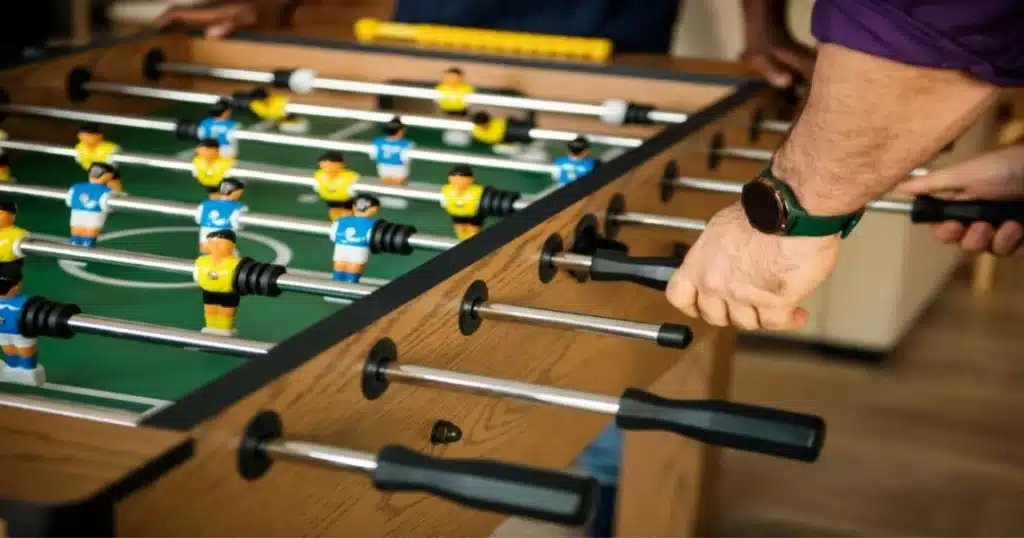 how to be good at foosball