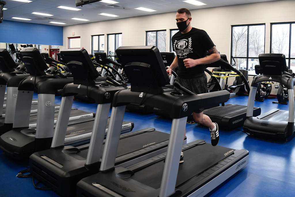 Treadmills at Fitness Mart