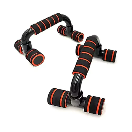 Fitness Plastic Push up Bar Stands Pushup Chest Bar Strong Pushup Stands with Comfortable Foam Grip and Non-Slip Bars