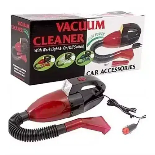 Portable Car/Treadmill vacuum cleaner with light