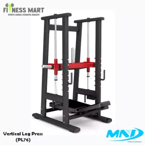 Vertical leg press MND-PL76