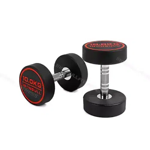 IRONBULL Fixed Rubber Dumbbell Set 390Kg-IR3203