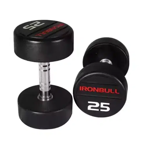 IRONBULL Fixed Rubber Dumbbell Set 390Kg-IR3204