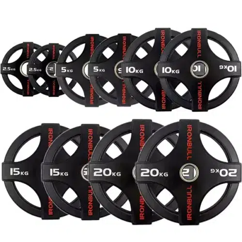 IRONBULL 4 Grip Olympic Rubber Plate-IR5206