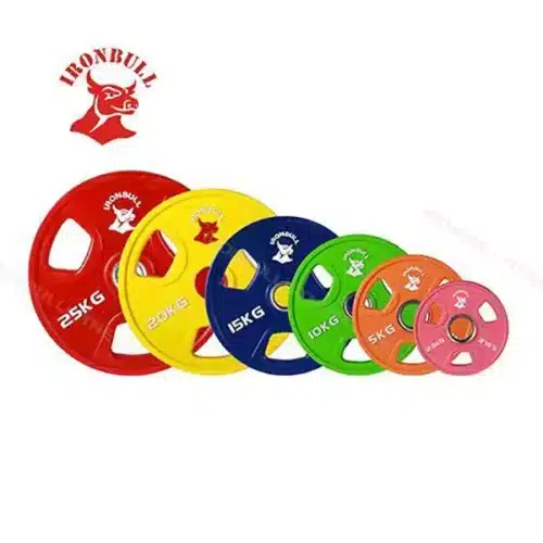 IRONBULL Color Urethane Olympic Rubber Bumper Plate-IR5400C