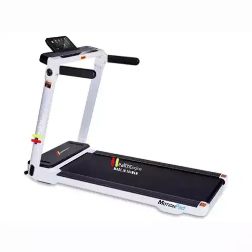 “2025 version” HealthEngine Installation Free Foldable Motorized Treadmill- Motion Pad