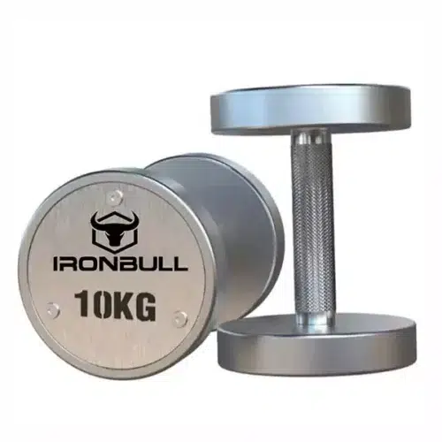 Ironbull IR3B01 Solid Steel Chrome Dumbbell 2.5Kg-30Kg Full Set-390Kg