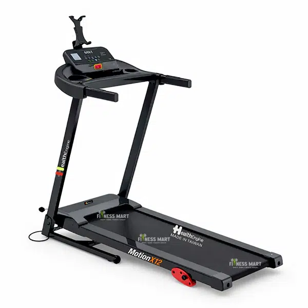 Bluetooth Connected HealthEngine Motorized Treadmill-MOTION-X12