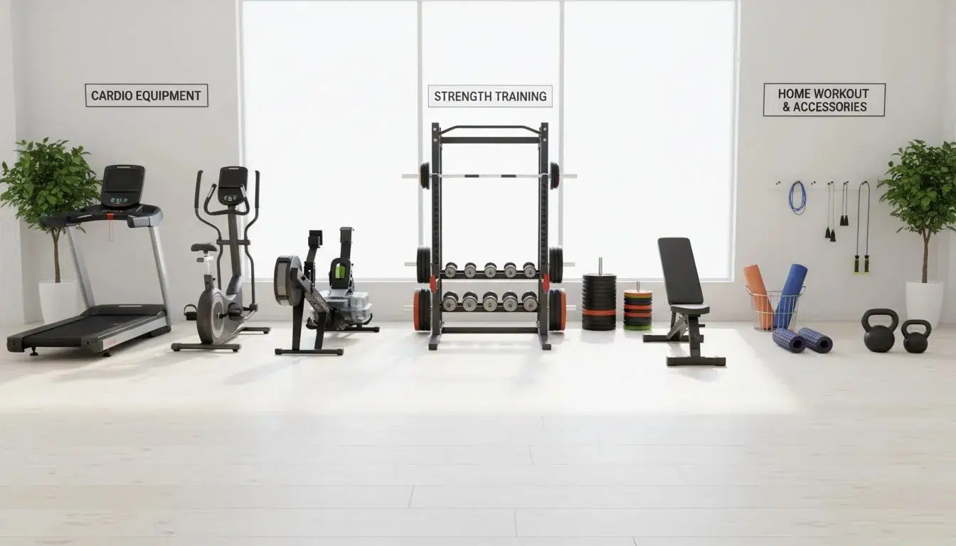 Types of Gym Equipment You Can Buy