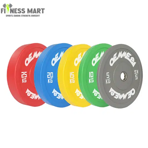 OEMMEBI Olympic Bumper Plates (Color Coded TPU/Rubber)