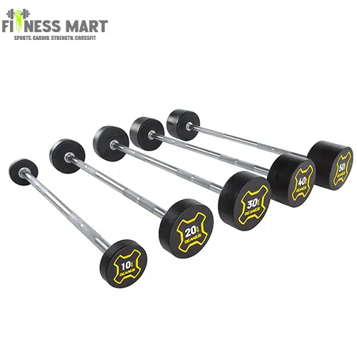OEMMEBI Straight Barbell (Fixed Weight / CPU Coated)