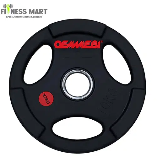 OEMMEBI Olympic Rubber Weight Plate with Stainless Steel Ring (50mm)