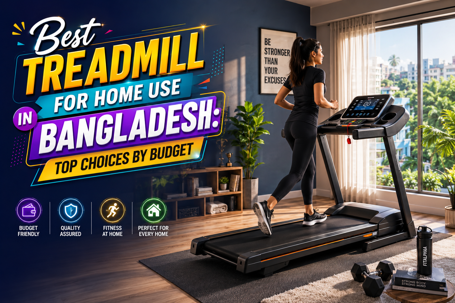 best treadmill for home use in Bangladesh