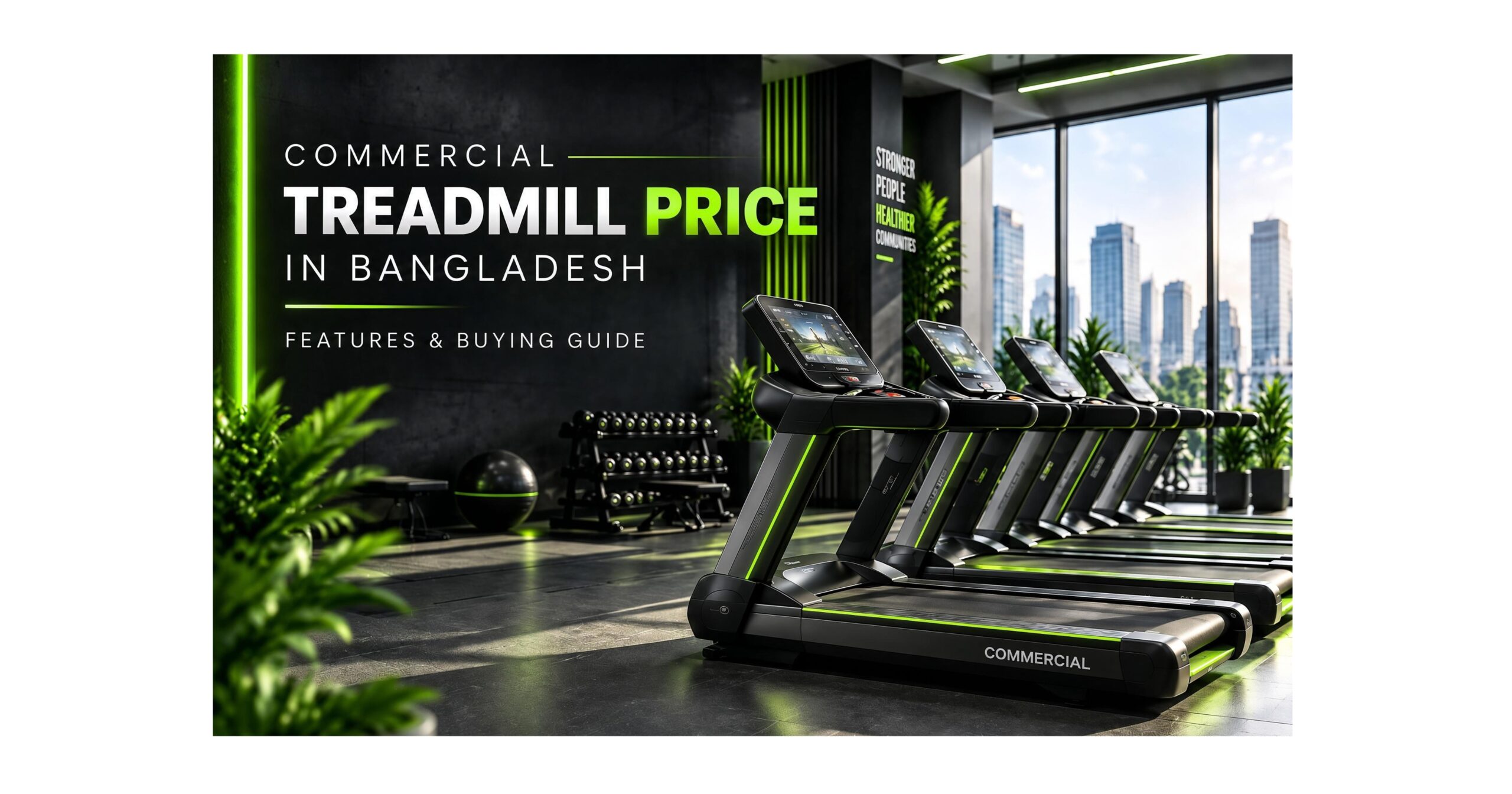 commercial treadmill price in Bangladesh