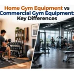 Home gym equipment compared with commercial gym equipment