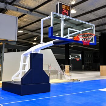 Professional Basketball Hoop System with Digital Shot Clock