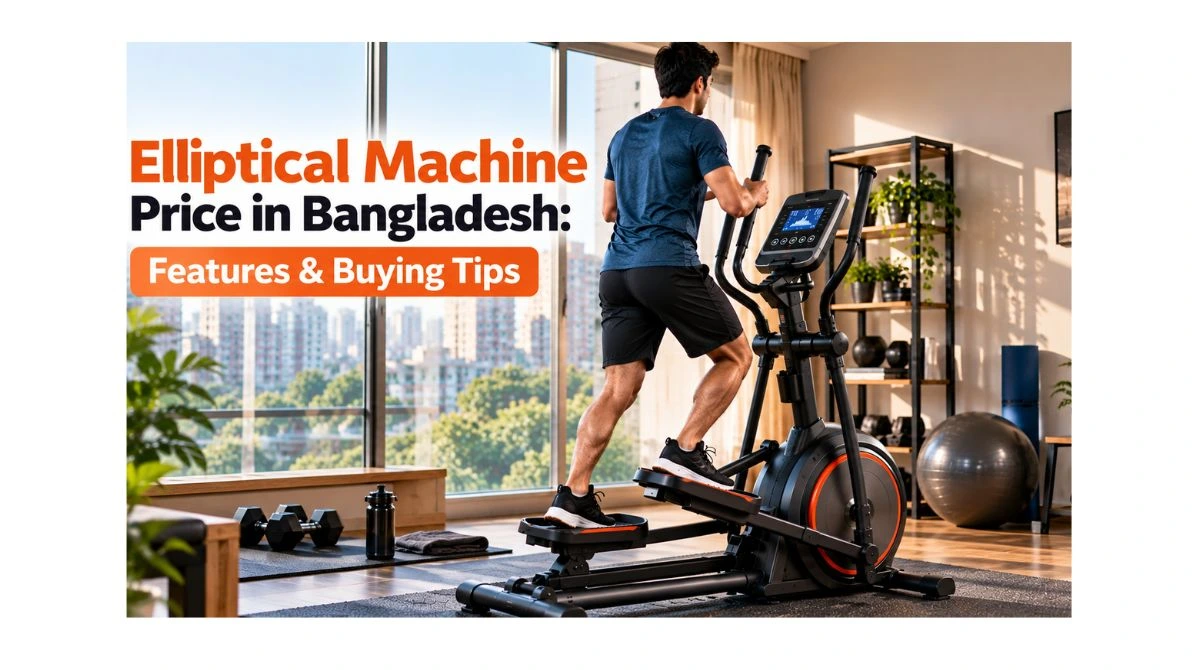 Elliptical machine for home cardio workouts in Bangladesh