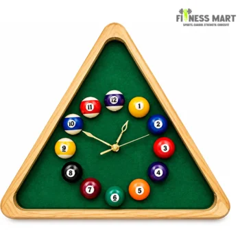 Premium Triangle Billiard Ball Wall Clock